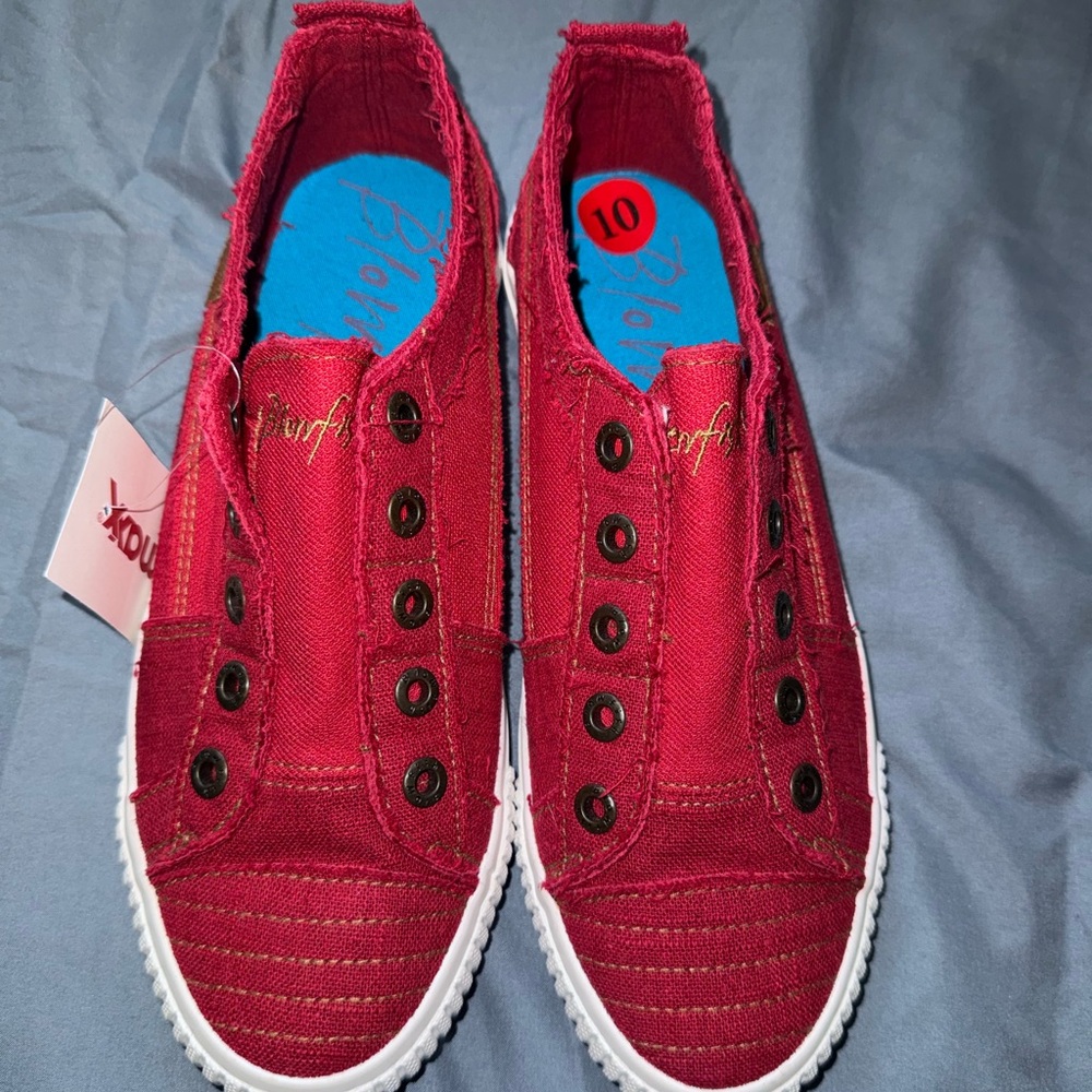 Woman’s Blowfish Red Shoes